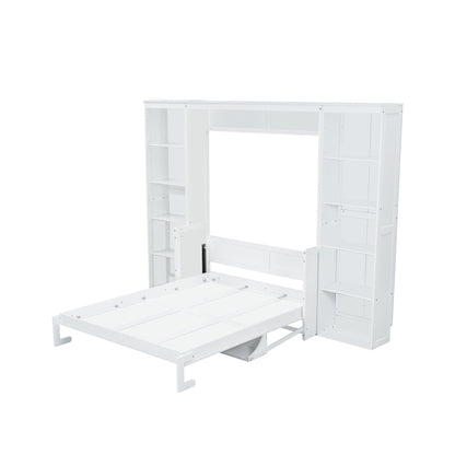 Murphy Bed With Desk And Bookshelf