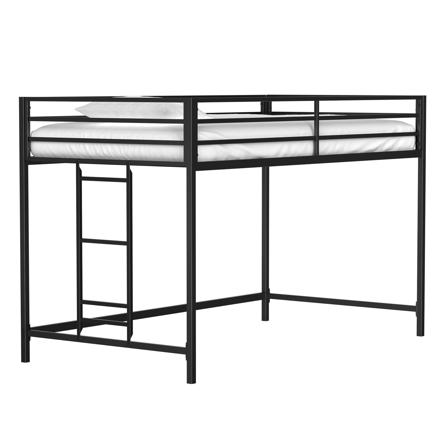 Adam - Twin Loft Bunk - Black - The Sleep Loft - Online Mattress Showroom NYC