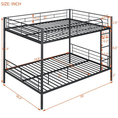 Steel Construction Bunk Bed - The Sleep Loft - Online Mattress Showroom NYC
