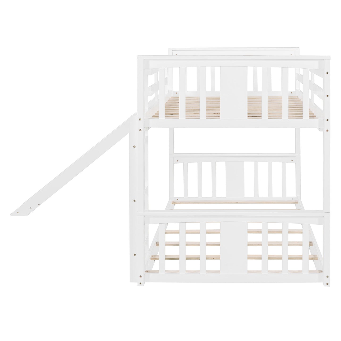 Bunk Bed With Convertible Ladder And Slide - The Sleep Loft - Online Mattress Showroom NYC