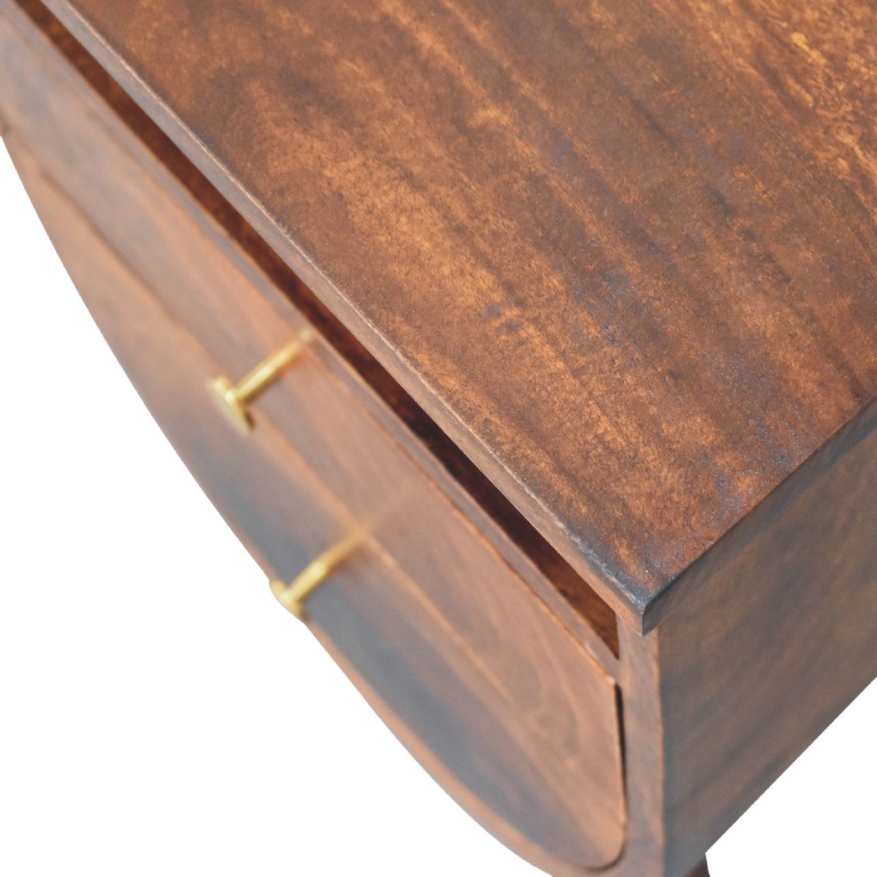 Split - Bedside Table - Chestnut - The Sleep Loft - Online Mattress Showroom NYC