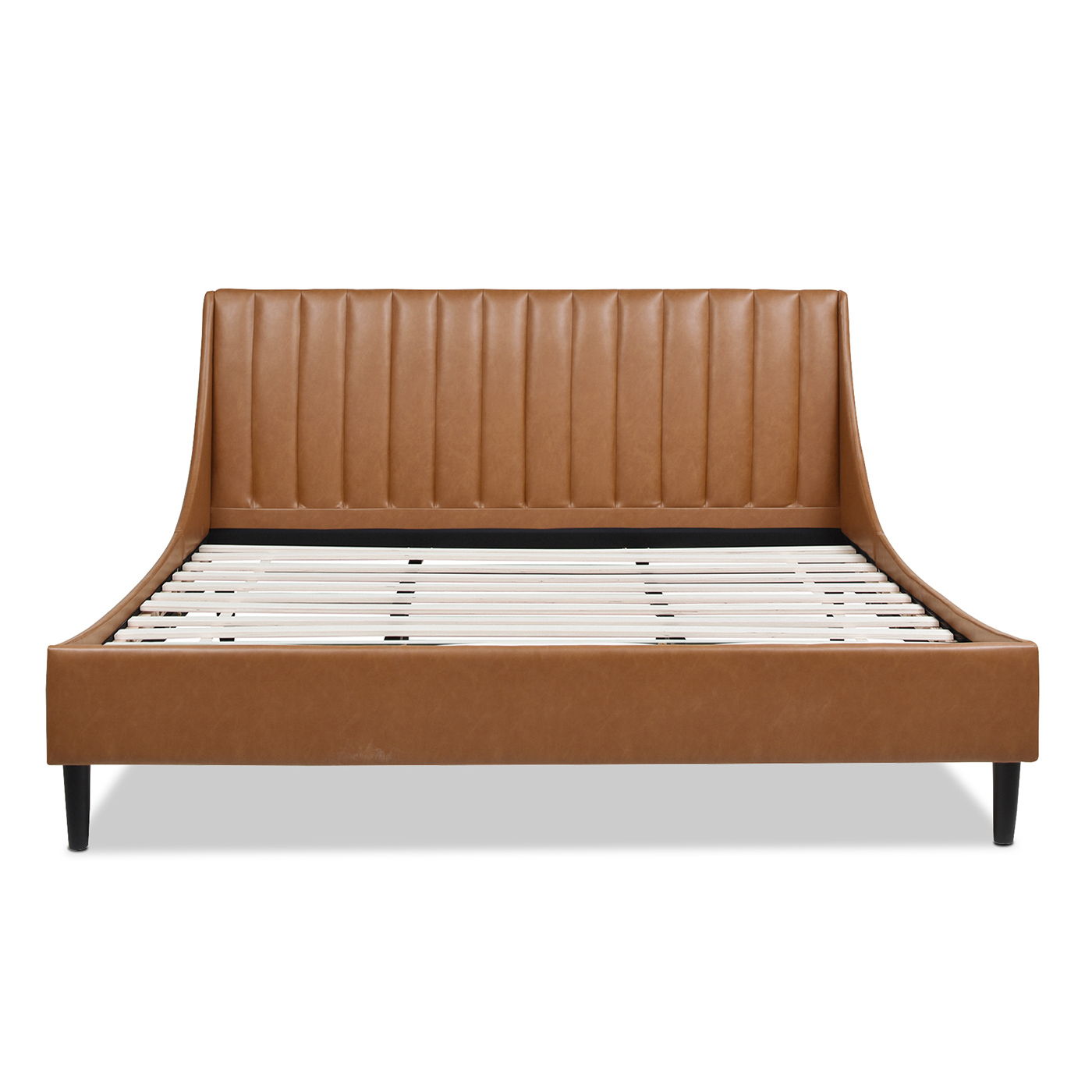 Aspen - Vertical Tufted Modern Headboard Platform Bed Set - The Sleep Loft - Online Mattress Showroom NYC