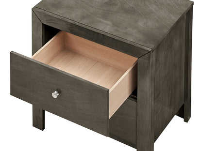 Charming Nightstand With Drawers - The Sleep Loft - Online Mattress Showroom NYC
