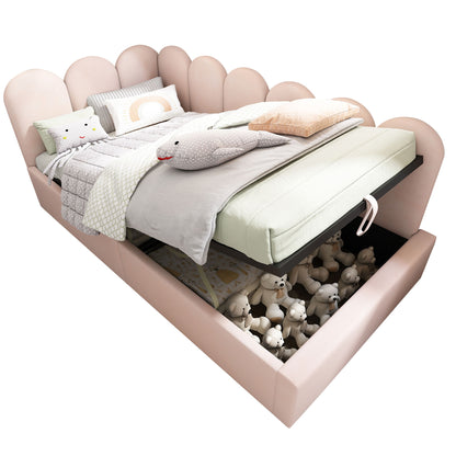 Upholstered Daybed With Metal Slatted Base - The Sleep Loft - Online Mattress Showroom NYC