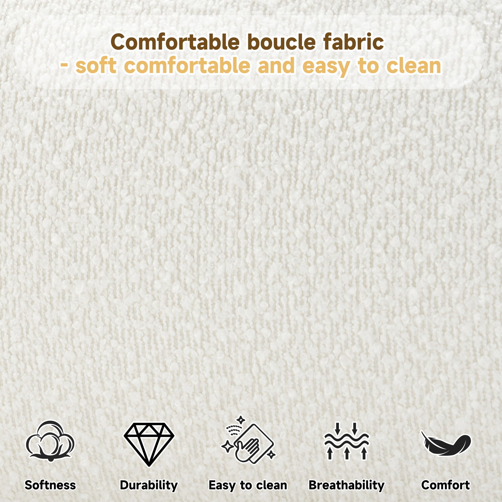 Upholstered Simple Modern Bedroom Bed With Curved Headboard - The Sleep Loft - Online Mattress Showroom NYC