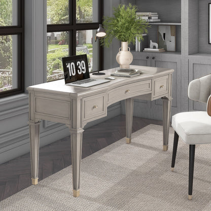 Dauphin - 3 Drawer Executive Desk - The Sleep Loft - Online Mattress Showroom NYC
