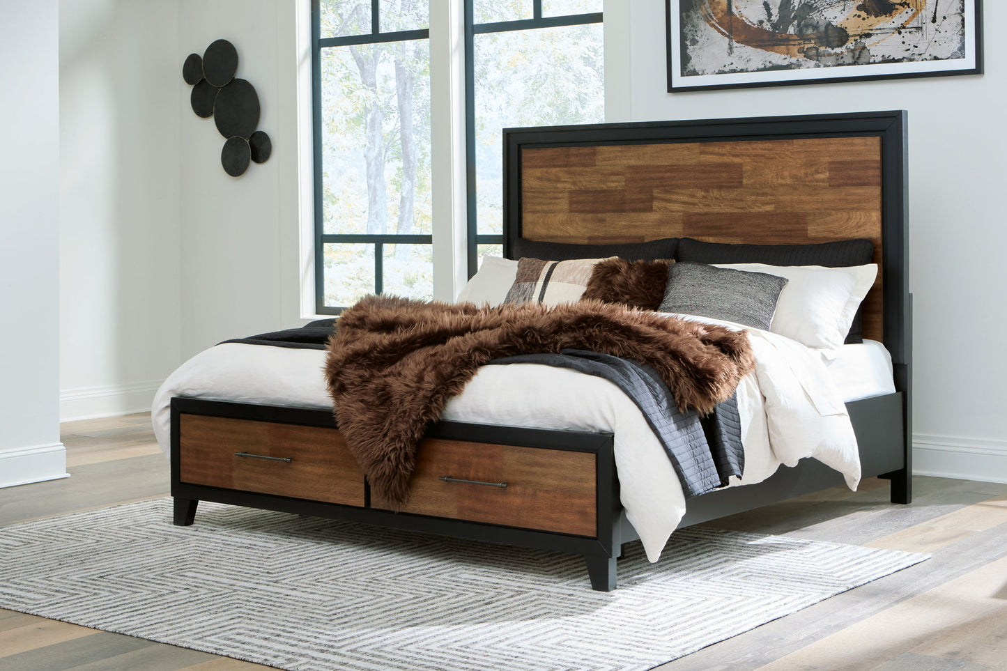 Kraeburn - Panel Storage Bed - The Sleep Loft - Online Mattress Showroom NYC