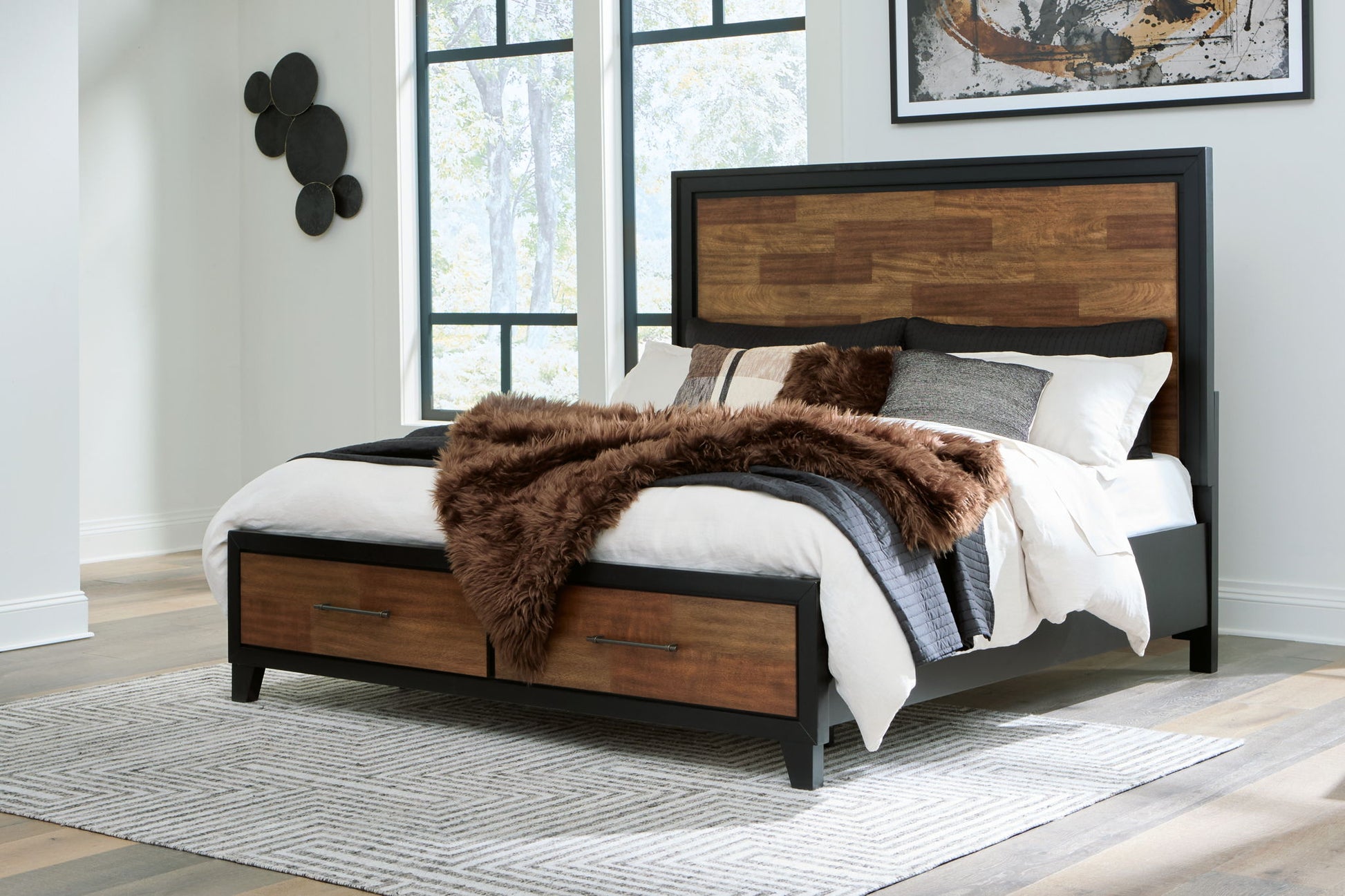 Kraeburn - Panel Storage Bed - The Sleep Loft - Online Mattress Showroom NYC