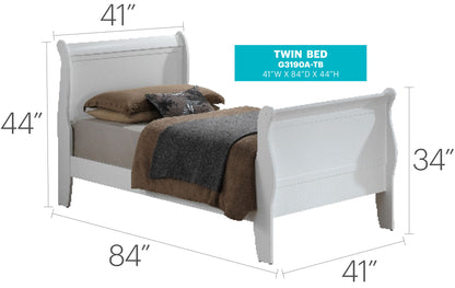 Panel Sleigh Bed - The Sleep Loft - Online Mattress Showroom NYC