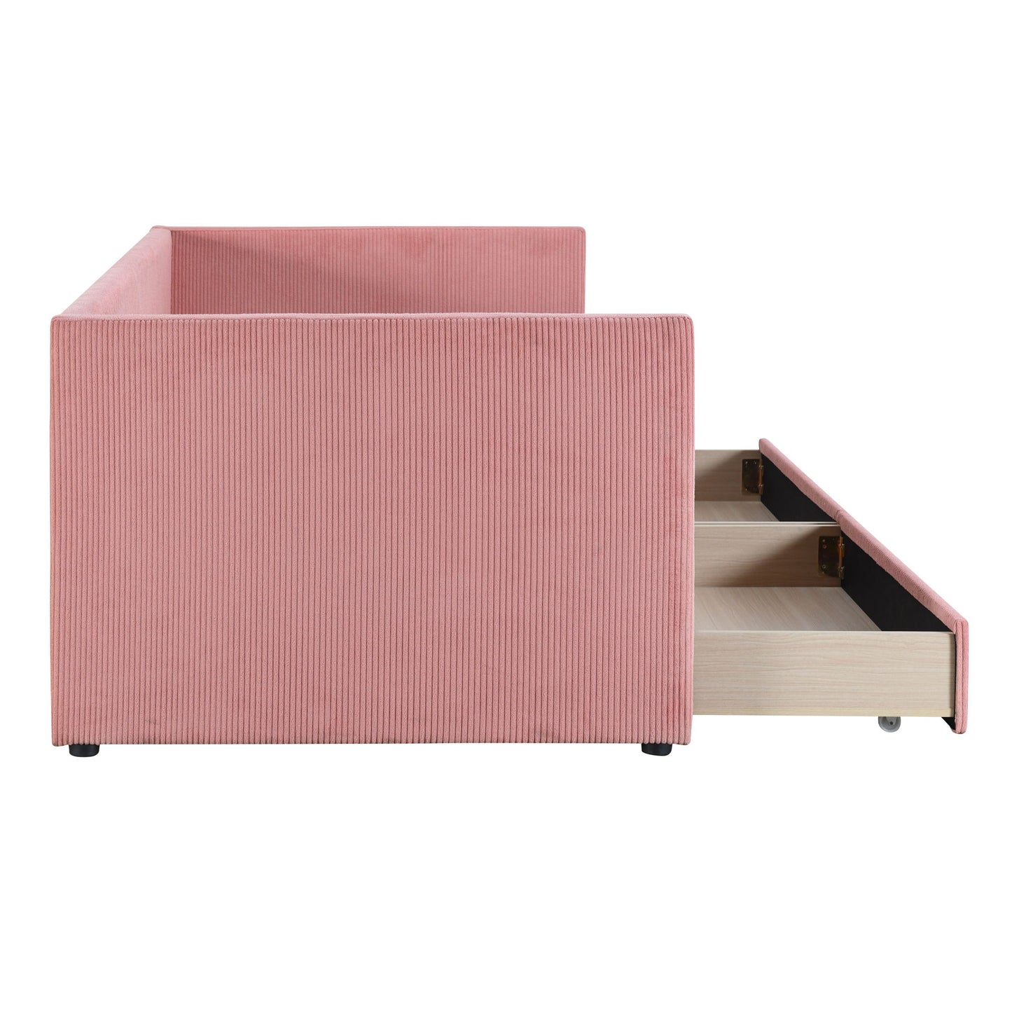 Daybed With Two Drawers And Wood Slat - The Sleep Loft - Online Mattress Showroom NYC