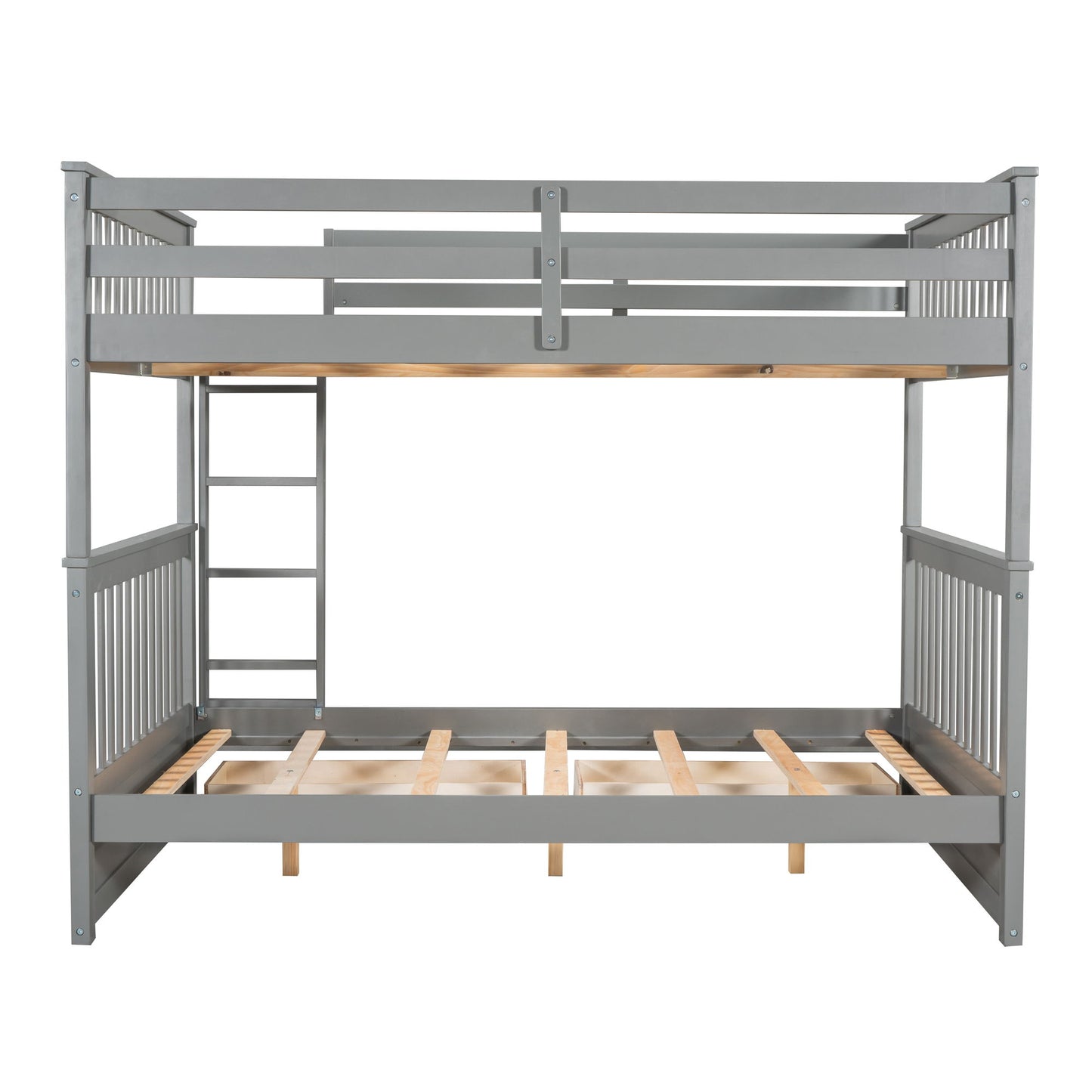Bunk Bed With Ladders And 2 Storage Drawers - The Sleep Loft - Online Mattress Showroom NYC