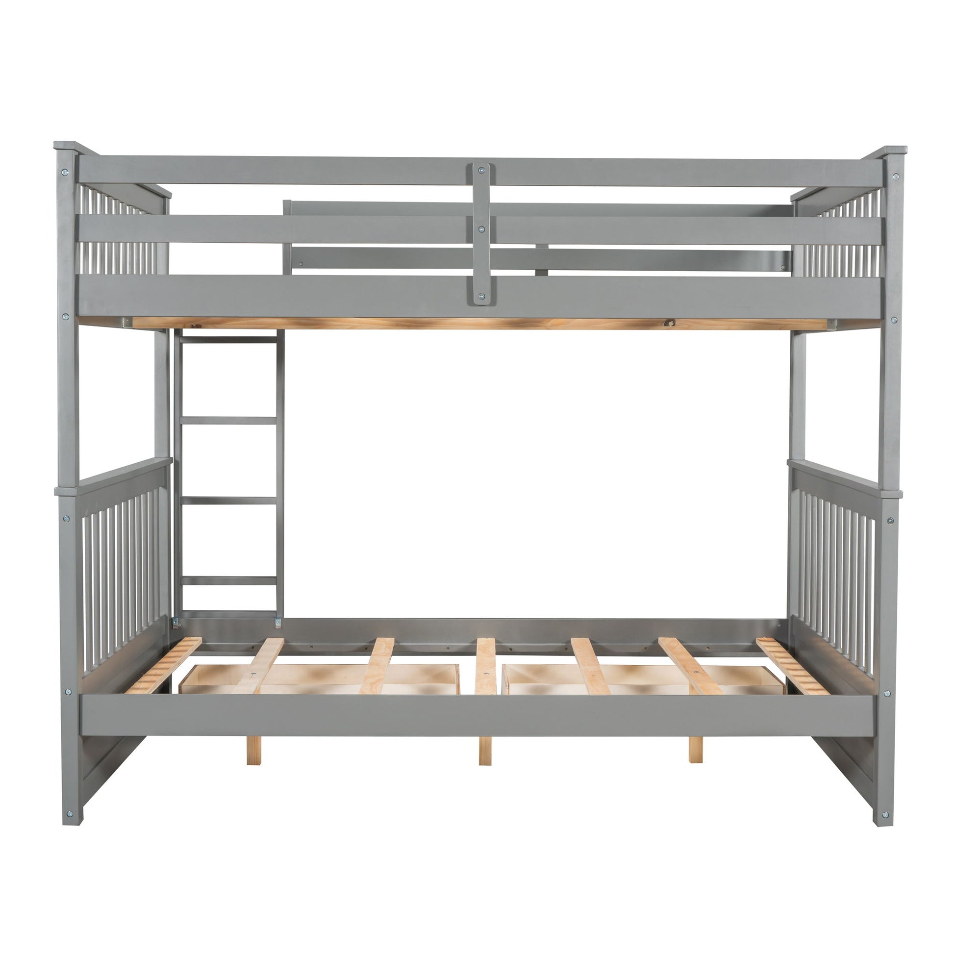 Bunk Bed With Ladders And 2 Storage Drawers - The Sleep Loft - Online Mattress Showroom NYC