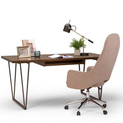 Ryder - Desk - Natural Aged Brown - The Sleep Loft - Online Mattress Showroom NYC