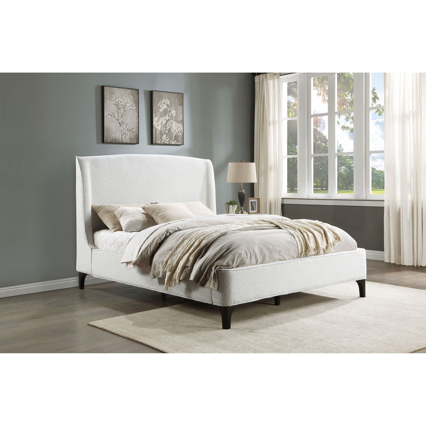 Theodore - Wingback Bed - The Sleep Loft - Online Mattress Showroom NYC