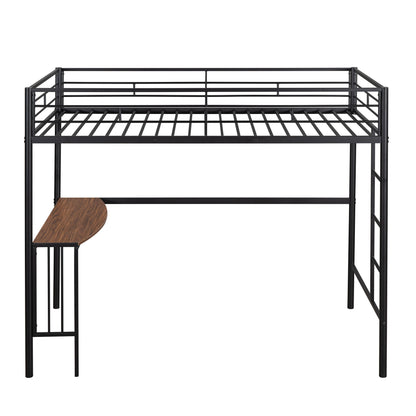 Bunk Bed With Desk, Ladder And Quality Slats For Bedroom - The Sleep Loft - Online Mattress Showroom NYC