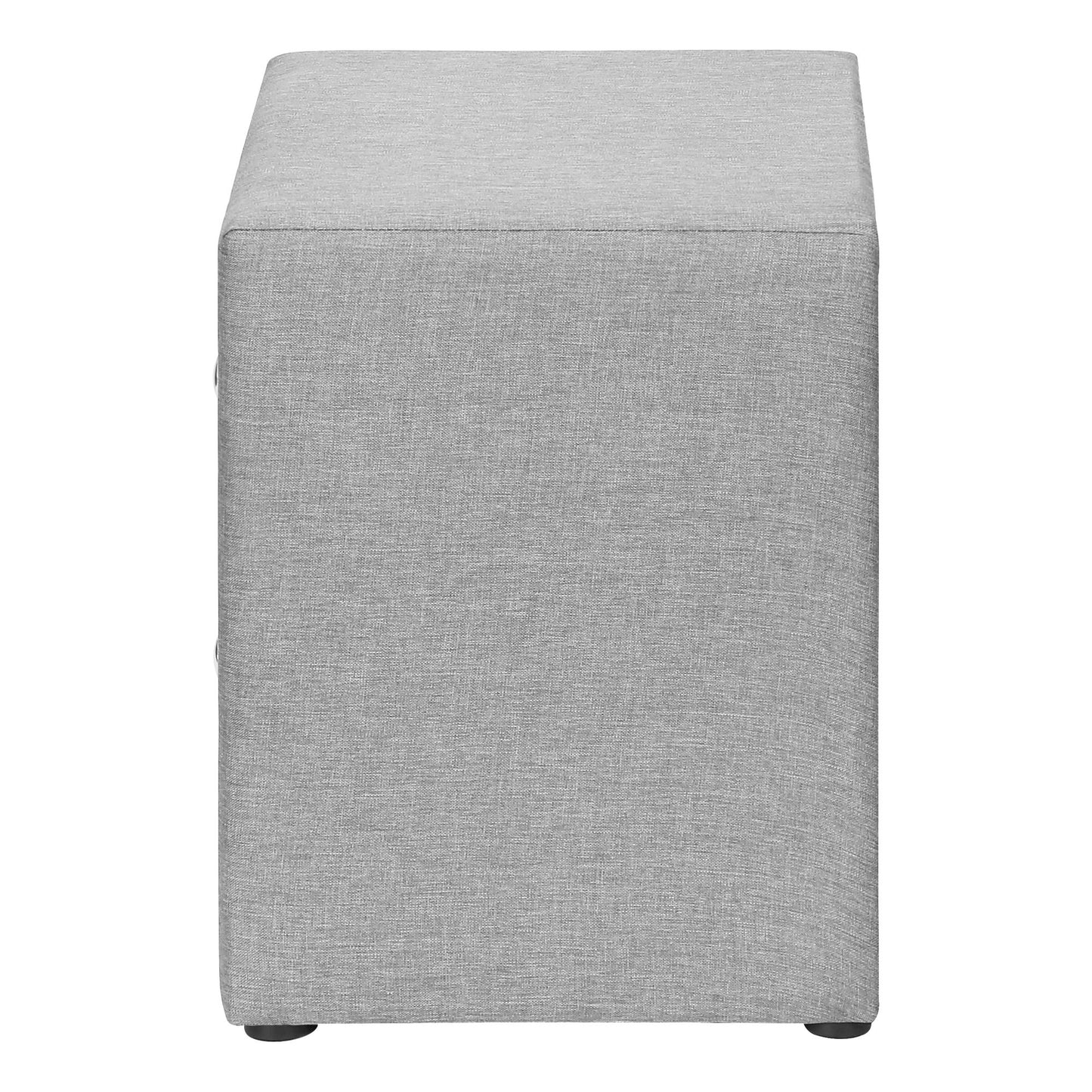 Nightstand, Storage Drawer Versatile Use, Upholstered, Transitional - The Sleep Loft - Online Mattress Showroom NYC