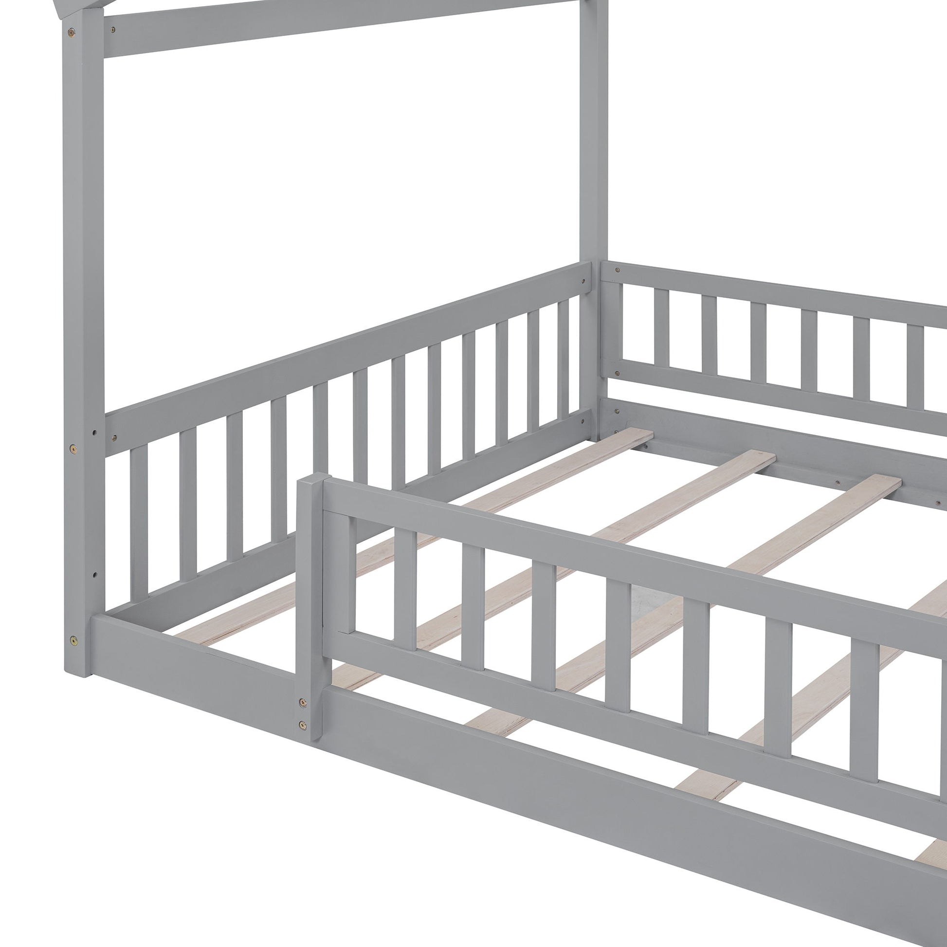 Bed House Bed Frame With Fence - The Sleep Loft - Online Mattress Showroom NYC