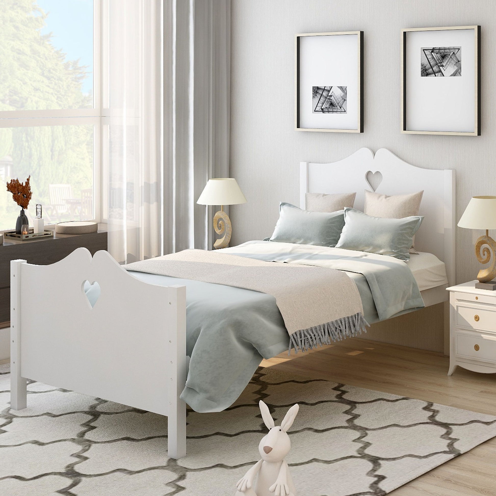 Platform Bed With Slat Support And Headboard And Footboard - The Sleep Loft - Online Mattress Showroom NYC
