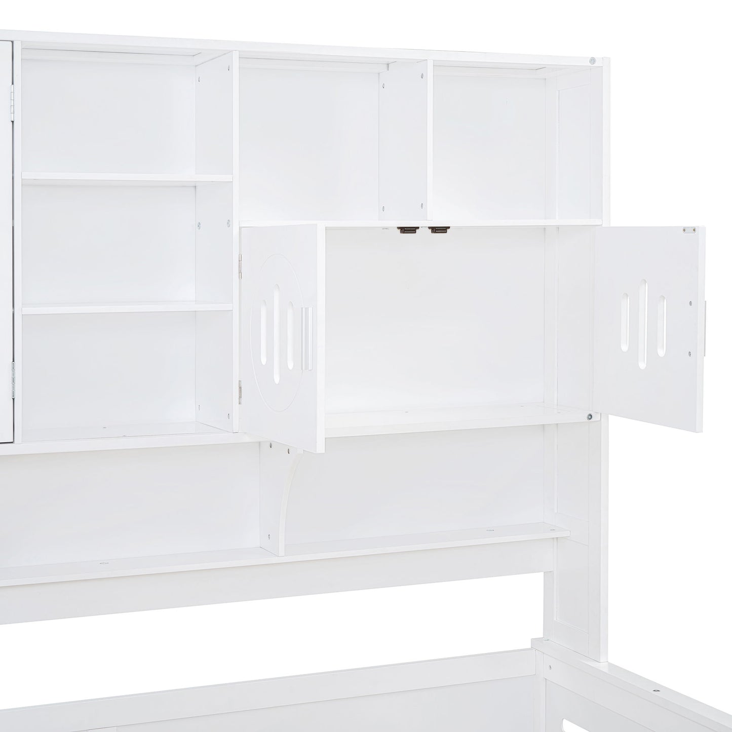 Daybed With All-In-One Cabinet And Shelf - The Sleep Loft - Online Mattress Showroom NYC