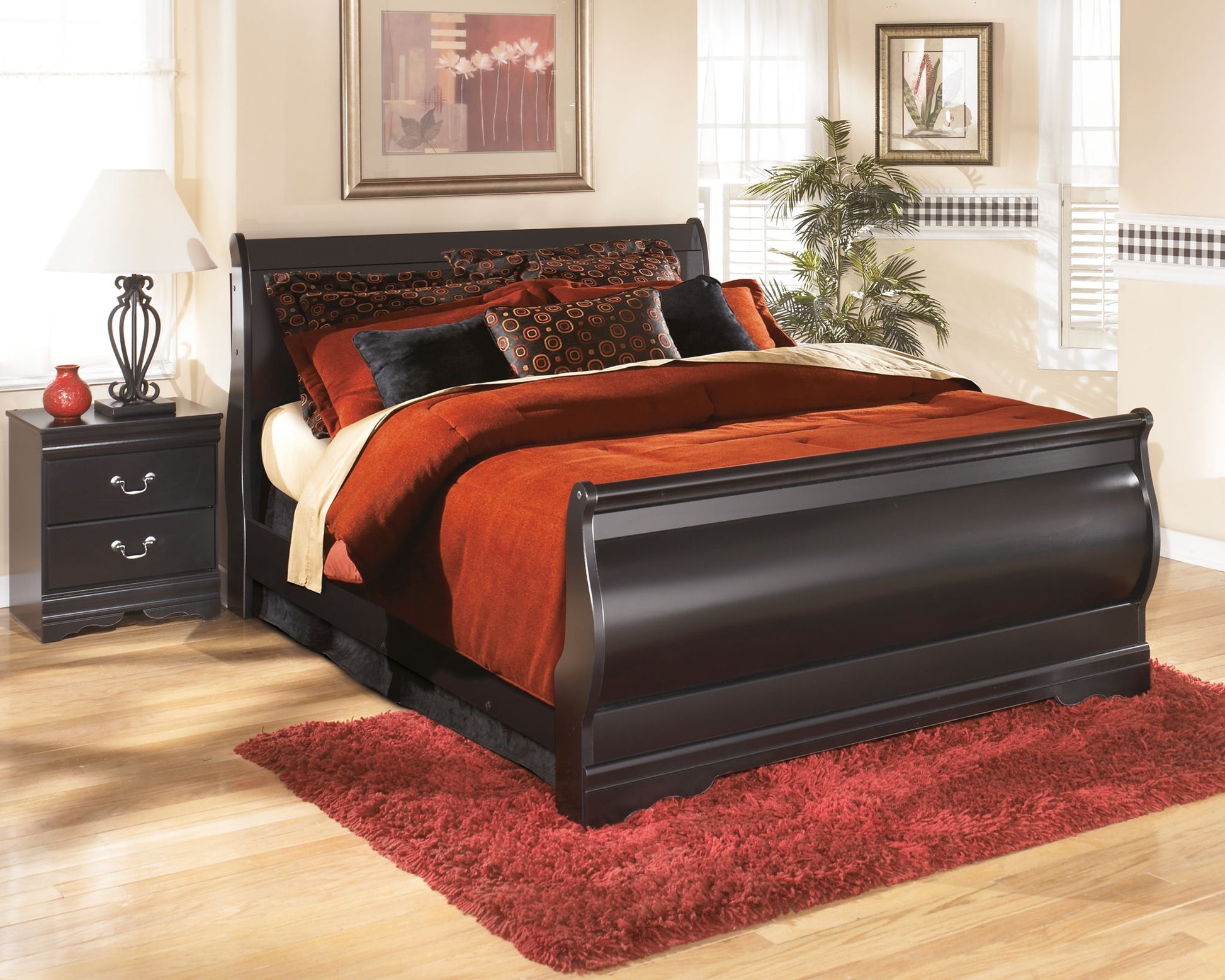 Huey Vineyard - Sleigh Bed - The Sleep Loft - Online Mattress Showroom NYC