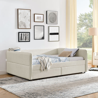 Upholstered Daybed & 2 Drawers - The Sleep Loft - Online Mattress Showroom NYC