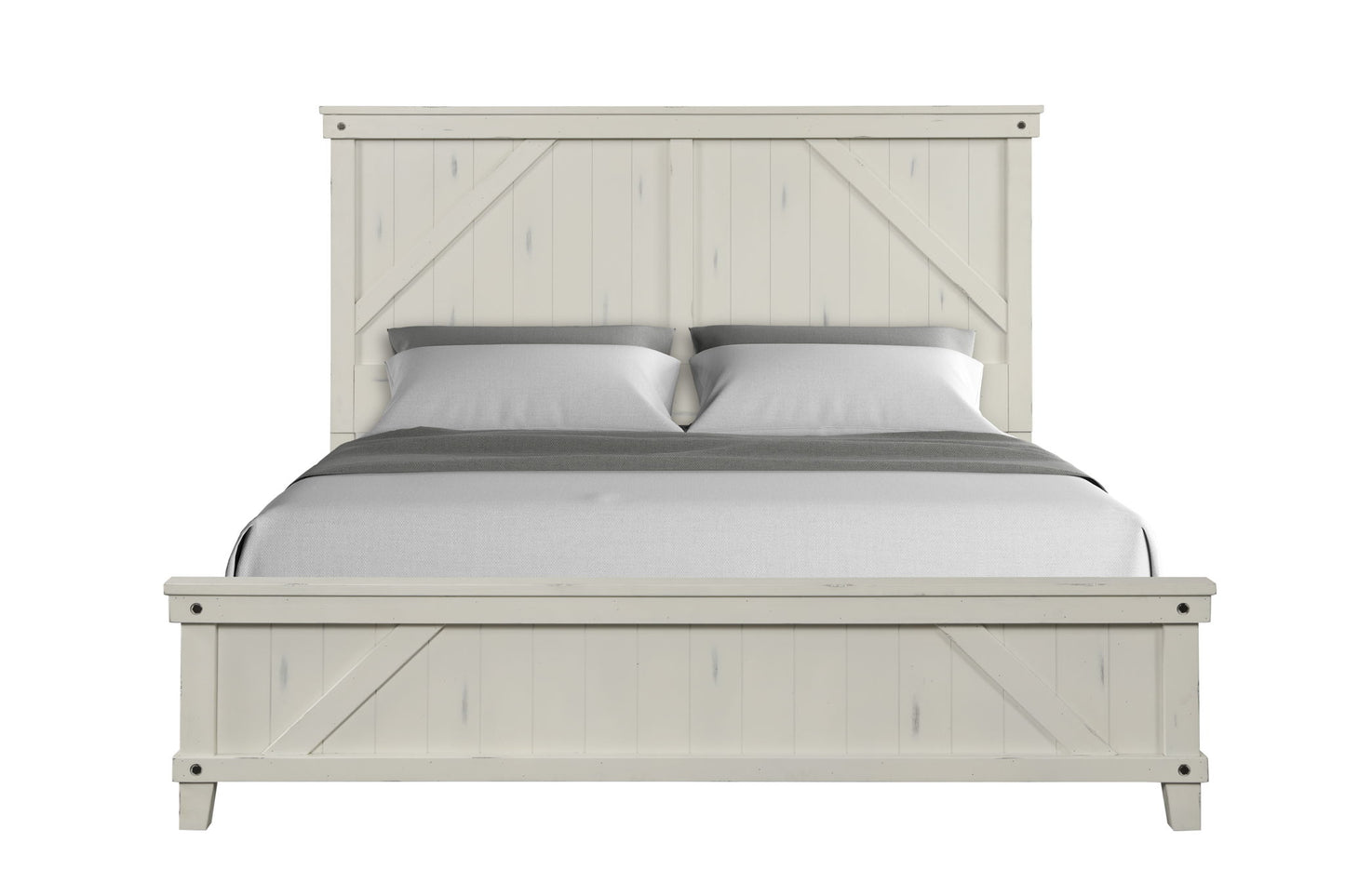 Industrial Farmhouse Bed - The Sleep Loft - Online Mattress Showroom NYC