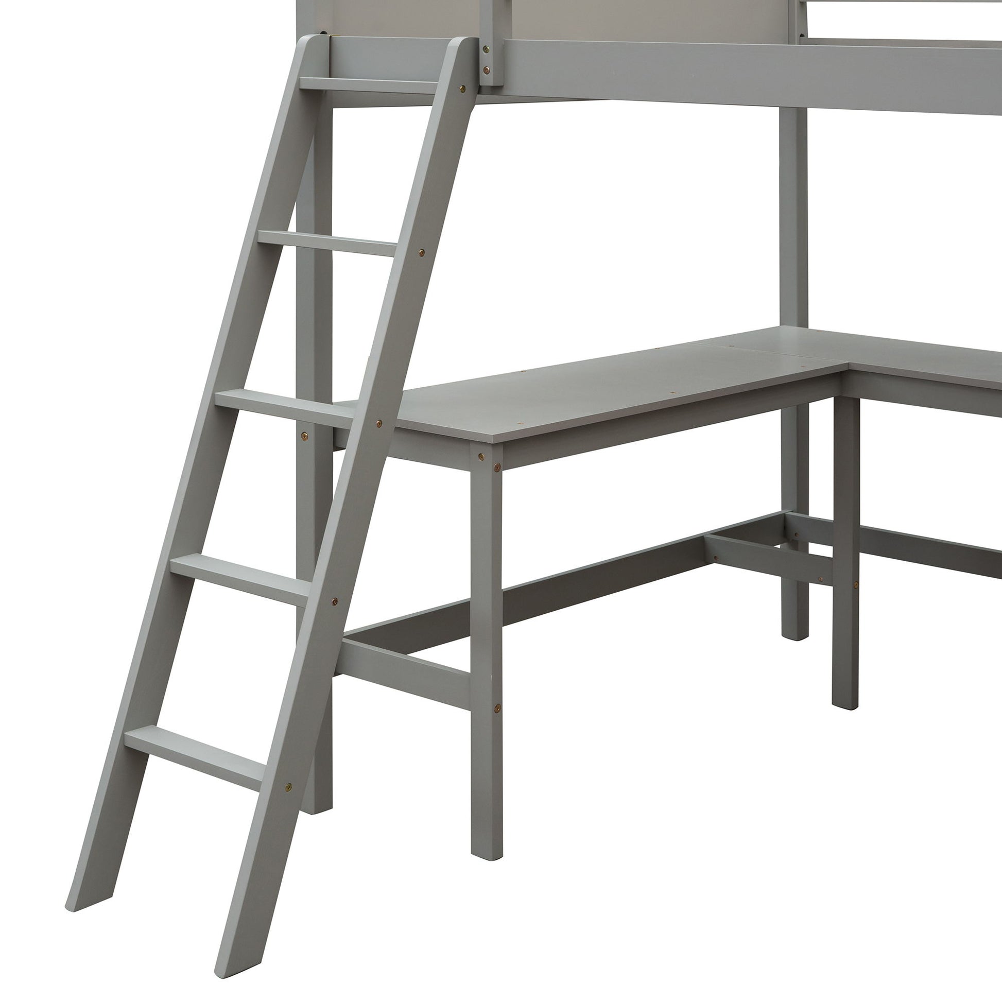 Loft Bed With Shelves With Desk - The Sleep Loft - Online Mattress Showroom NYC