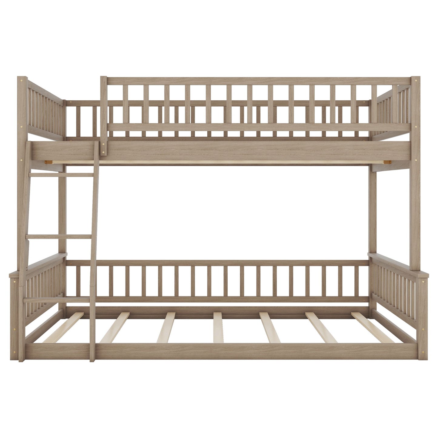 Bunk Bed With Ladder And Guardrails - The Sleep Loft - Online Mattress Showroom NYC