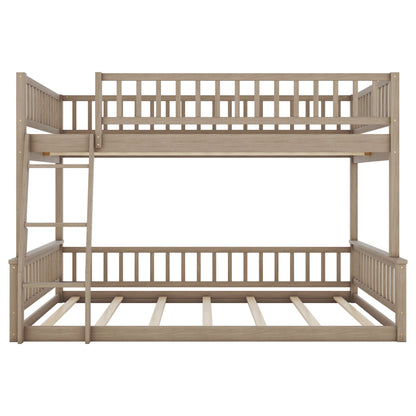 Bunk Bed With Ladder And Guardrails - The Sleep Loft - Online Mattress Showroom NYC