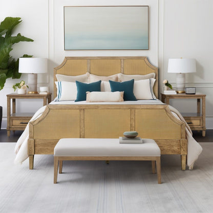 Lily Pond - Queen Platform Bed Toasted - Natural - The Sleep Loft - Online Mattress Showroom NYC
