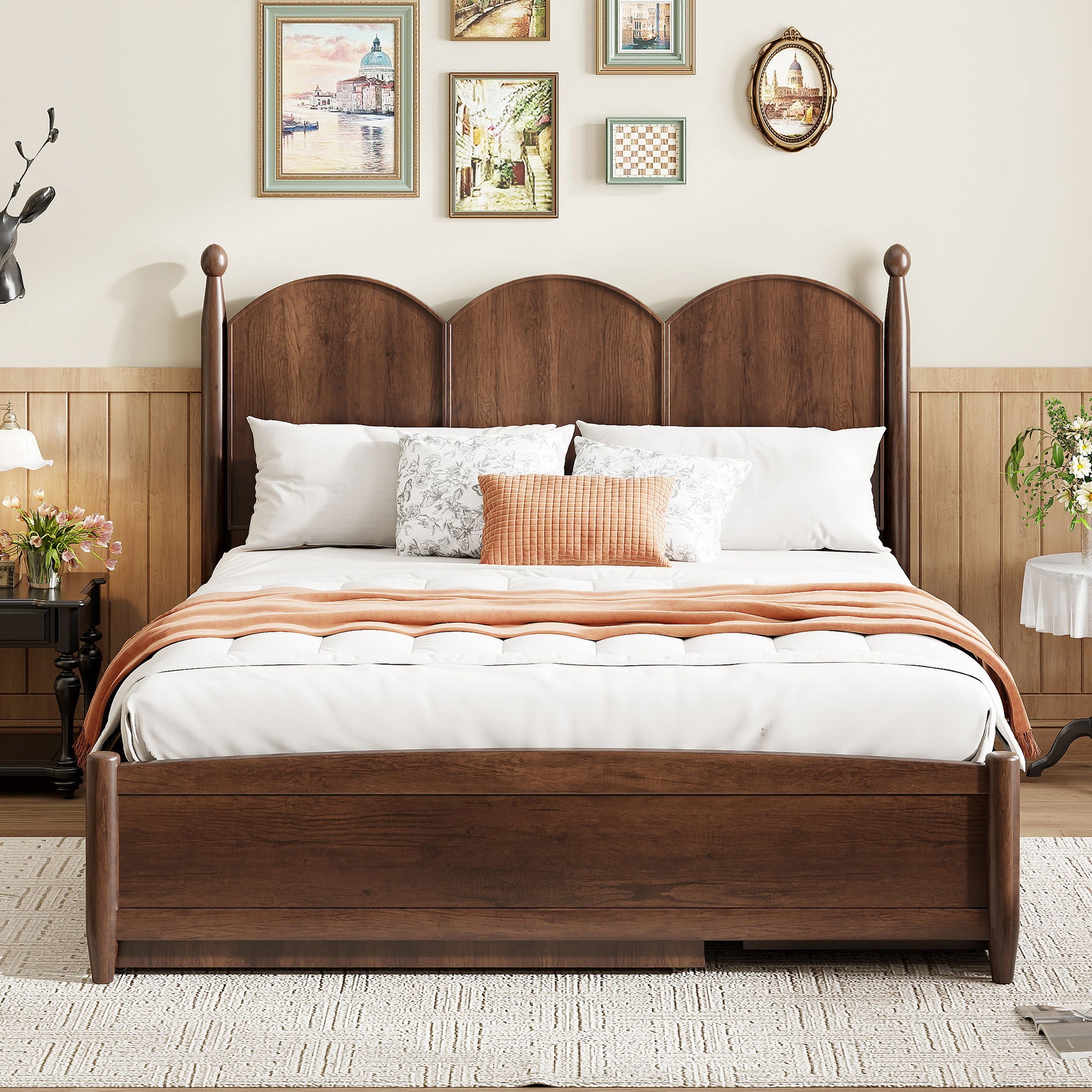 Platform Bed With With 2 Big Drawers And Trundle - The Sleep Loft - Online Mattress Showroom NYC