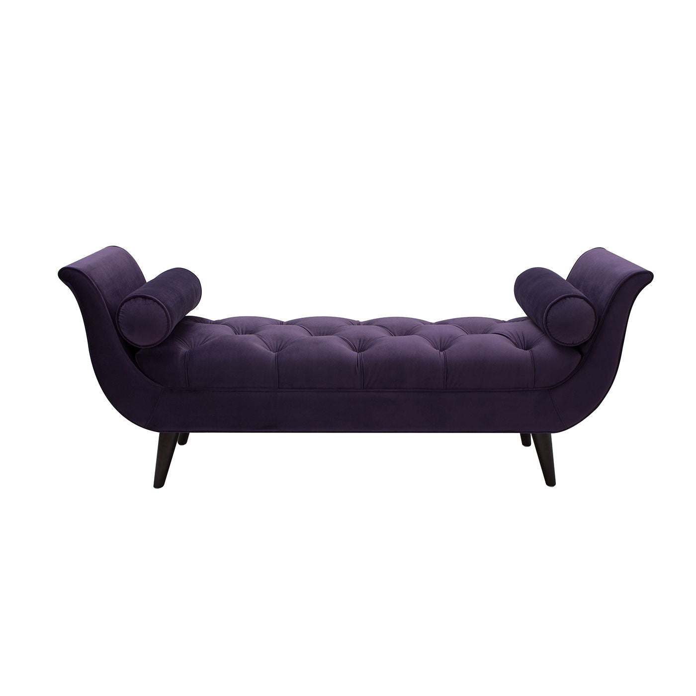 Alma - Tufted Flared Arm Entryway Bench - The Sleep Loft - Online Mattress Showroom NYC