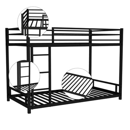 Bunk Bed With Noise Reduction And Safety Guardrail - The Sleep Loft - Online Mattress Showroom NYC