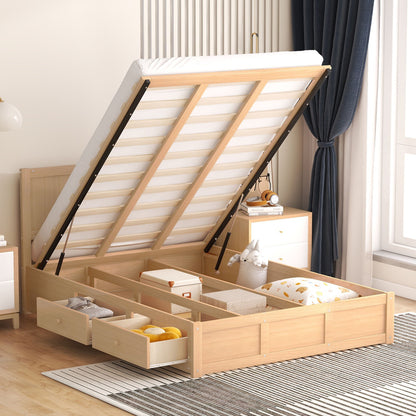 Platform Bed With Underneath Storage And 2 Drawers - The Sleep Loft - Online Mattress Showroom NYC