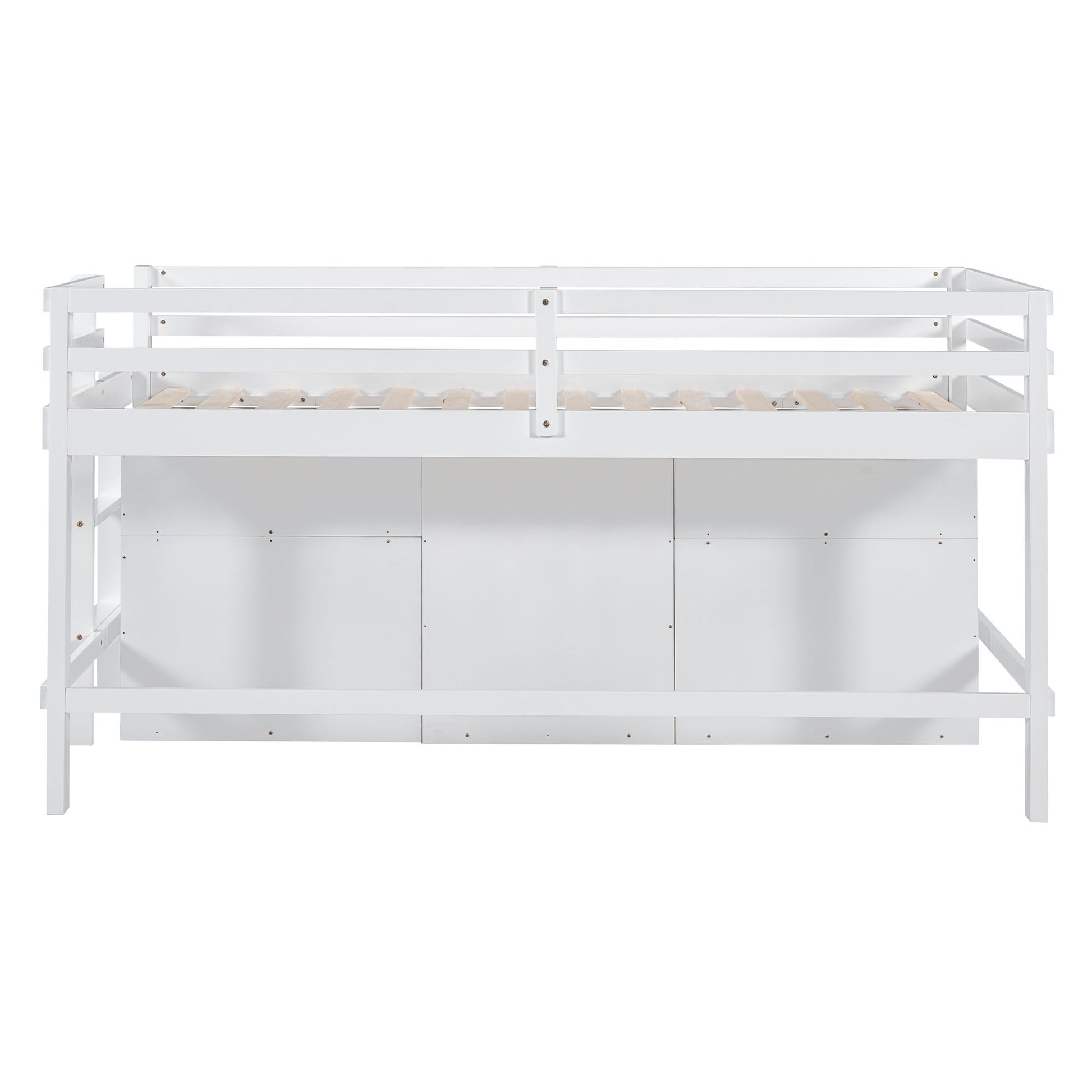 Loft Bed With 4 Drawers, Underneath Cabinet And Shelves - The Sleep Loft - Online Mattress Showroom NYC