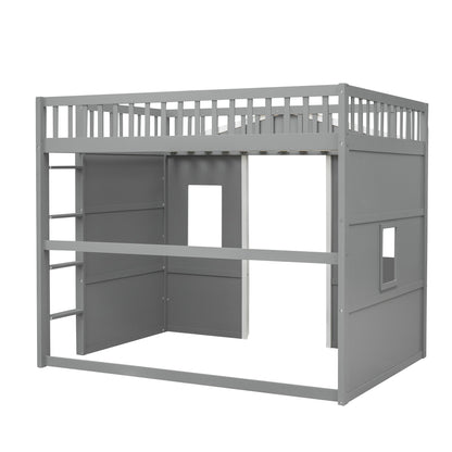 Elegant House Loft Bed With Ladder - The Sleep Loft - Online Mattress Showroom NYC