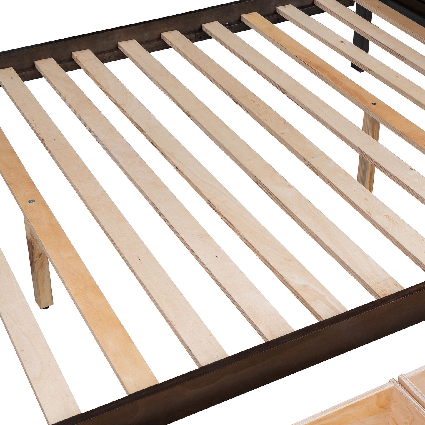 Bunk Bed With Shelfs, Storage Staircase And 2 Drawers - The Sleep Loft - Online Mattress Showroom NYC