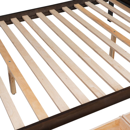 Bunk Bed With Shelfs, Storage Staircase And 2 Drawers - The Sleep Loft - Online Mattress Showroom NYC
