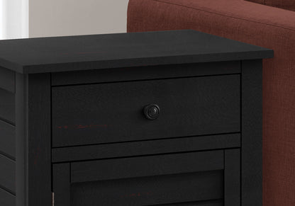 Accent Nightstand, Storage Drawer, Transitional - The Sleep Loft - Online Mattress Showroom NYC