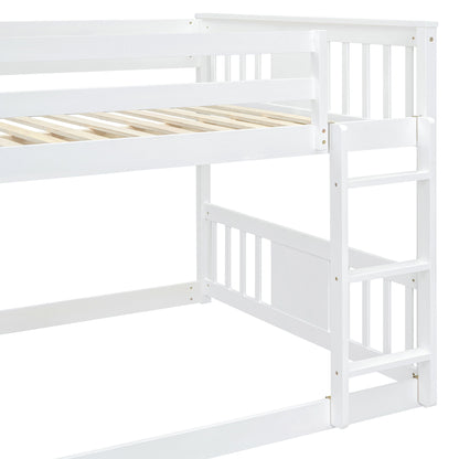 Bunk Bed With Ladder - The Sleep Loft - Online Mattress Showroom NYC