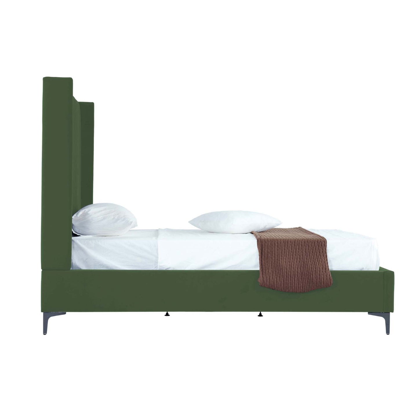 Promenade - Bed With Upholstered Headboard And Slats - The Sleep Loft - Online Mattress Showroom NYC