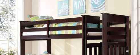 Allentown - Twin / Twin Bunk Bed With Trundle Storage - Espresso - The Sleep Loft - Online Mattress Showroom NYC