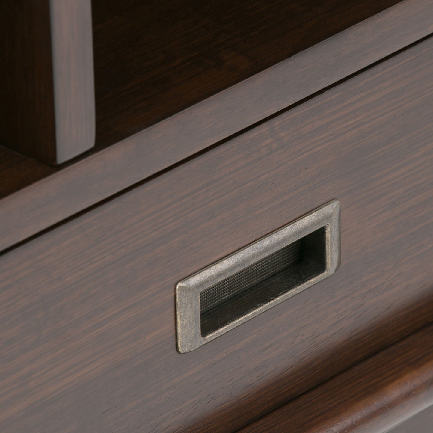 Draper - Mid Century Wide Bookcase And Storage Unit - The Sleep Loft - Online Mattress Showroom NYC
