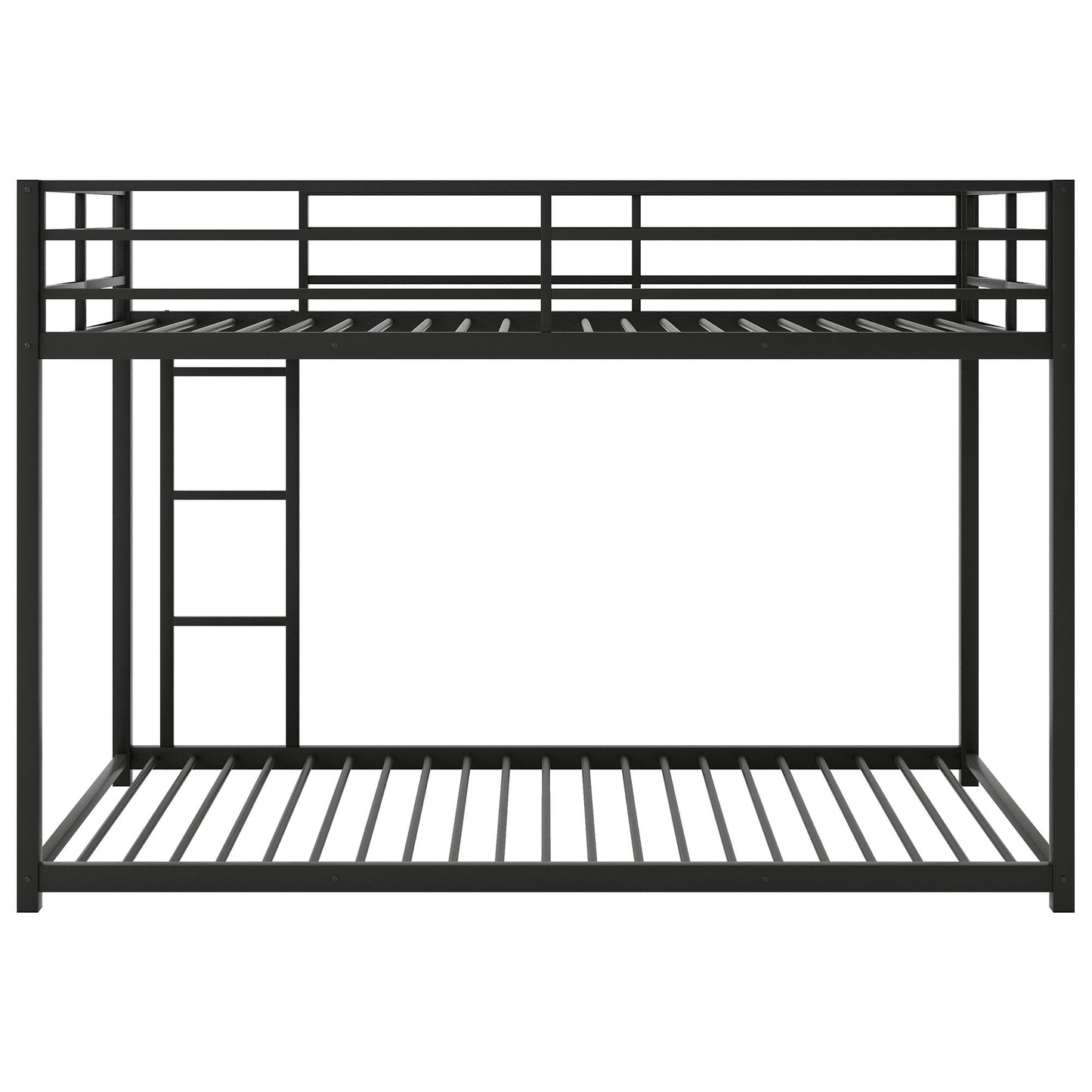 Metal Bunk Bed, Low Bunk Bed With Ladder - The Sleep Loft - Online Mattress Showroom NYC