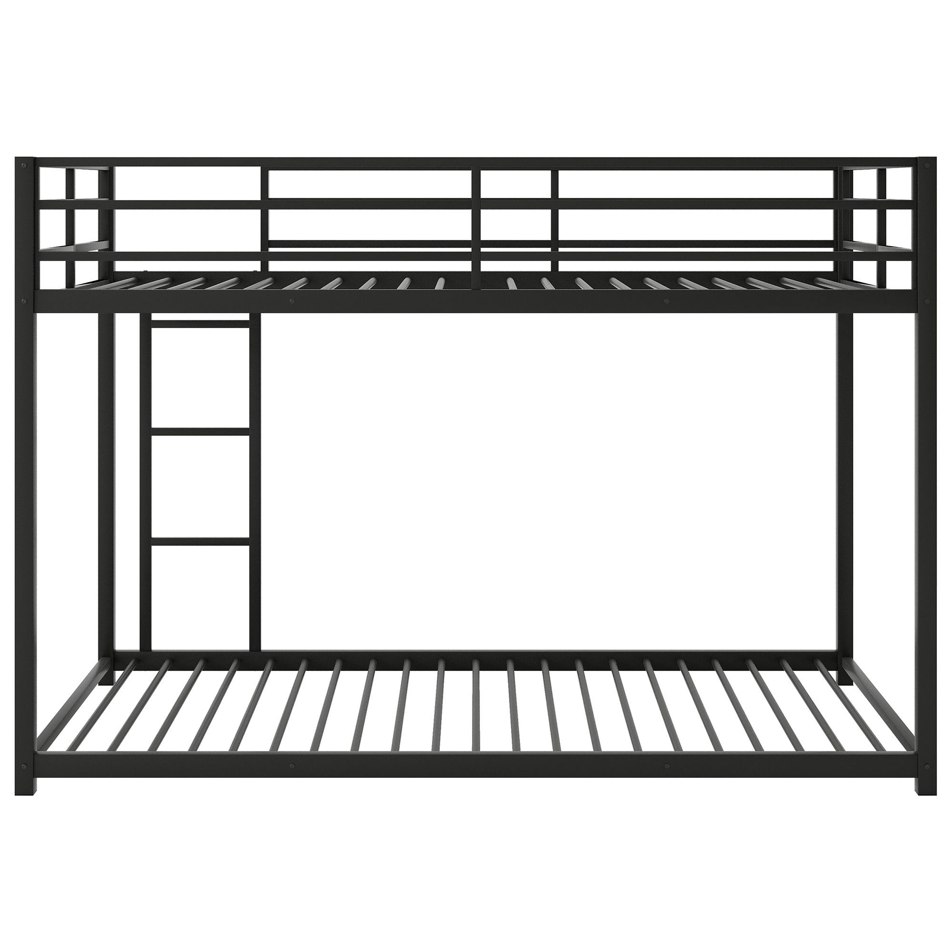 Metal Bunk Bed, Low Bunk Bed With Ladder - The Sleep Loft - Online Mattress Showroom NYC