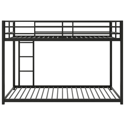 Metal Bunk Bed, Low Bunk Bed With Ladder - The Sleep Loft - Online Mattress Showroom NYC