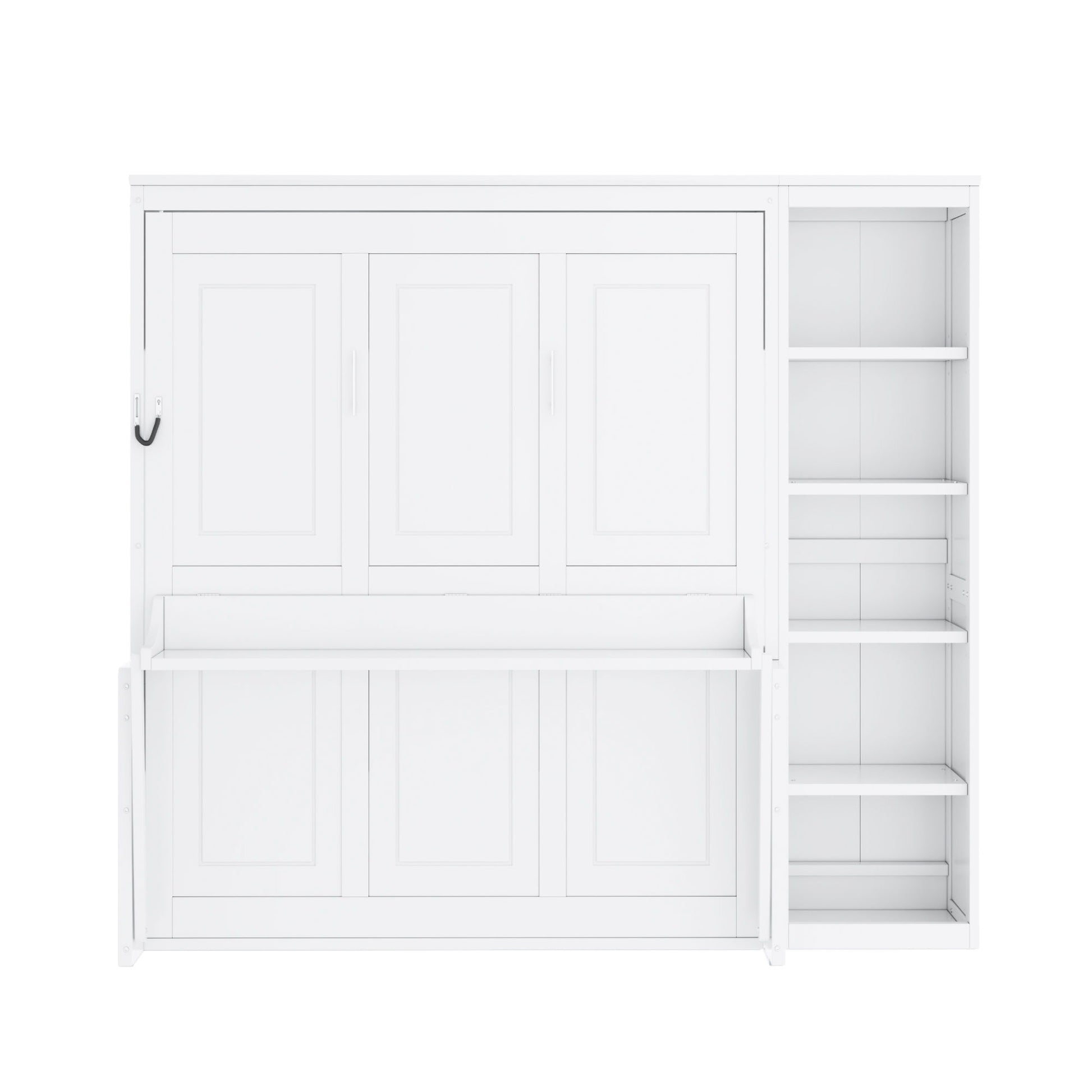 Sturdy Murphy Bed With Desk And Bookshelf - The Sleep Loft - Online Mattress Showroom NYC