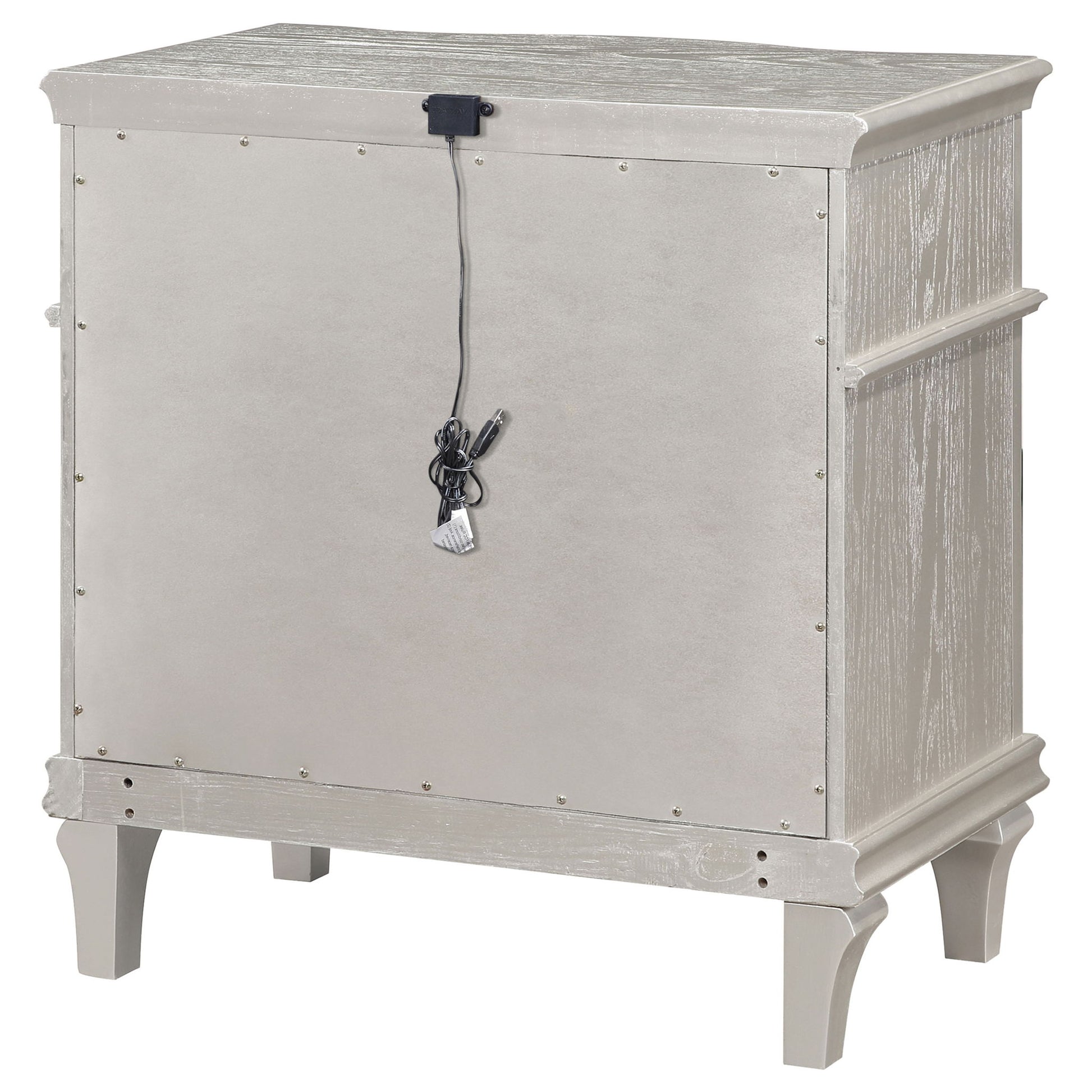 Evangeline - 3 Drawer Nightstand - Oak - The Sleep Loft - Online Mattress Showroom NYC