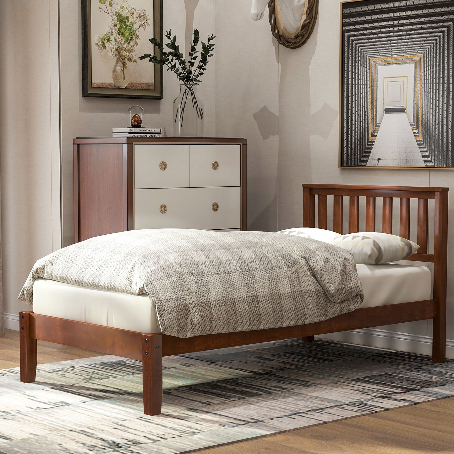 Platform Bed With Headboard, Footboard, Slat Support - The Sleep Loft - Online Mattress Showroom NYC