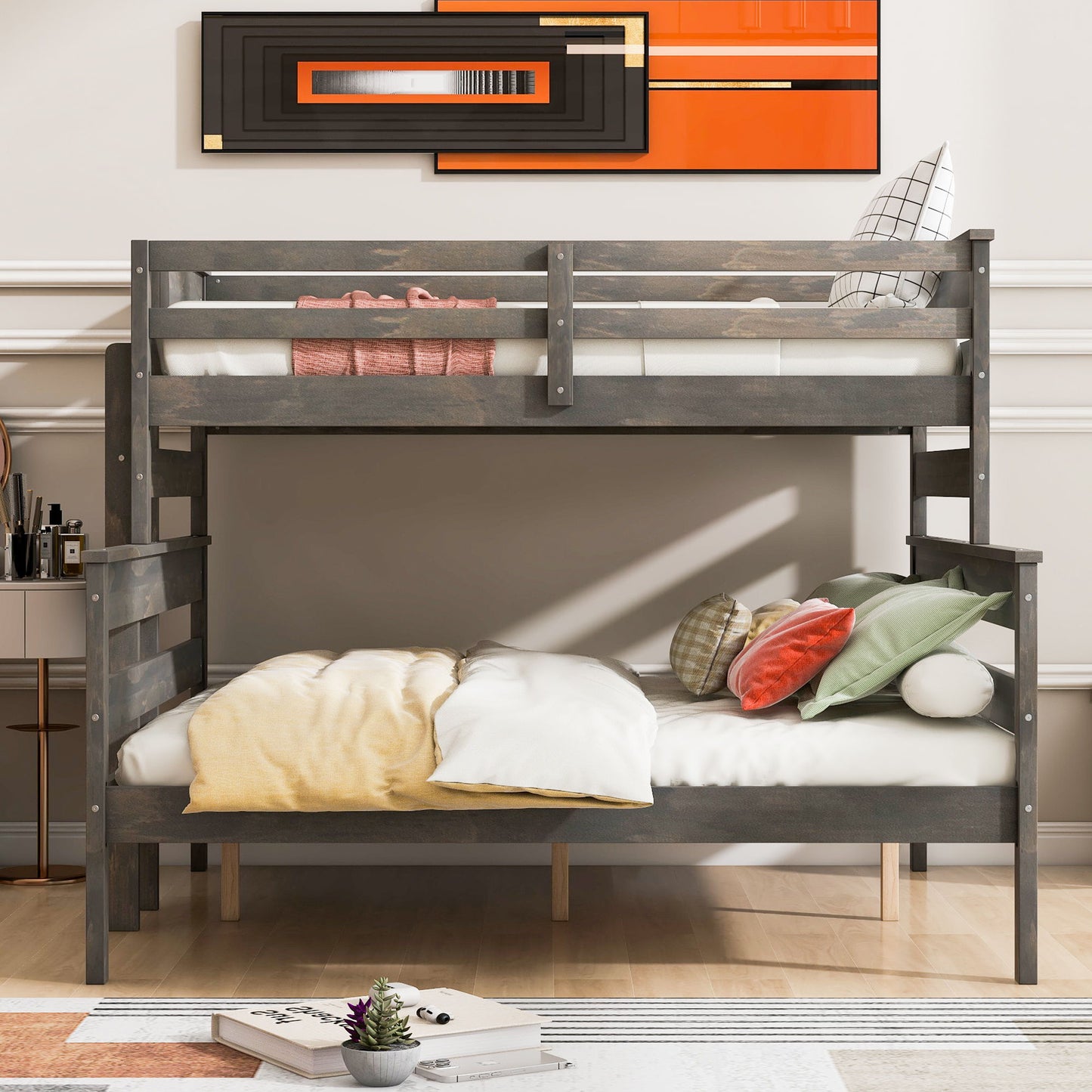 Detachable Design Bunk Bed With Ladder - The Sleep Loft - Online Mattress Showroom NYC